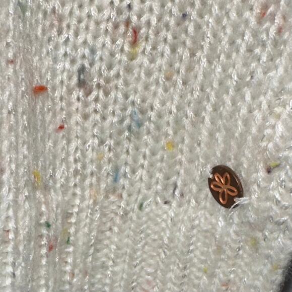 Matilda Jane 435 Turtle Dove Fringe Confetti Knit Girls Sweater Size 16 - Picture 3 of 9